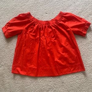 Kate Spade off the shoulder top